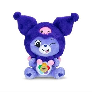 Care Bears x Hello Kitty Harmony Bear Kuromi Plush 10"